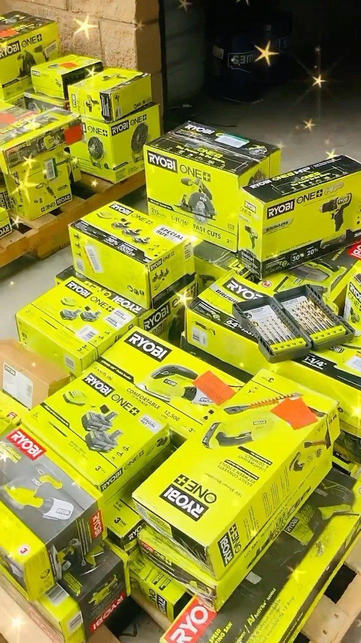 Ryobi tools pallet-bulk liquidation sales